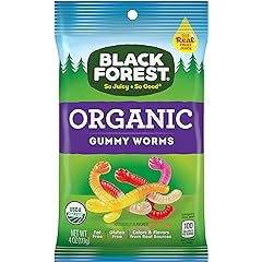 Black Forest Organic Gummy Worms Review: Pros & Cons