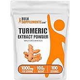 BulkSupplements Curcumin Natural Turmeric Extract Review: Pros & Cons