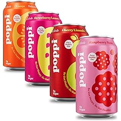 poppi Sparkling Prebiotic Strawberry Raspberry Review: Pros & Cons