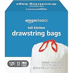 Amazon Basics Kitchen Drawstring Gallon Review: Pros & Cons