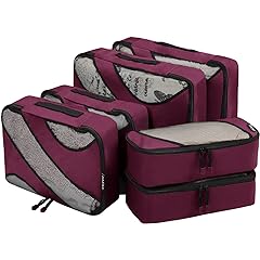 Packing Various Luggage Organizers Burgundy Review: Pros & Cons