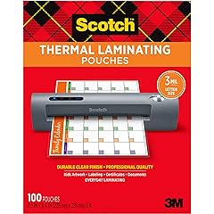 Scotch Thermal Laminating 100 Pack TP3854 100 Review: Pros & Cons