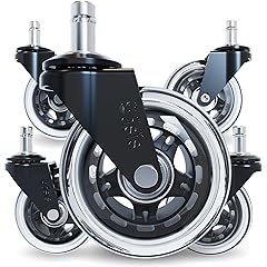 Office Chair Caster Wheels Set Review: Pros & Cons