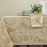 Harmony Scroll Tablecloth Silver Rectangular Review: Pros & Cons