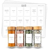 Spice Jar Labels Preprinted Organization Review: Pros & Cons