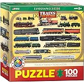 Trains 100 Piece Jigsaw Puzzle Review: Pros & Cons