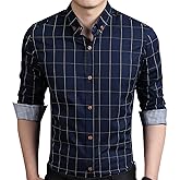 LOCALMODE Cotton Sleeve Plaid Button Review: Pros & Cons