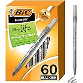 BIC Round Ballpoint Medium 60 Count Review: Pros & Cons