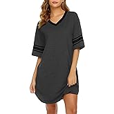 Ekouaer Nightgown Novelty Sleepshirts Sleepwear Review: Pros & Cons