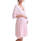 Ekouaer Maternity Nightgown Sleepwear Breastfeeding Review: Pros & Cons