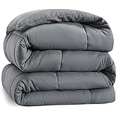 BEDSURE Queen Comforter Dark Grey Review: Pros & Cons