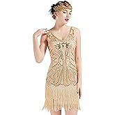 BABEYOND Flapper Dresses Fringed Champagne Review: Pros & Cons