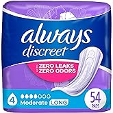 Always Discreet Incontinence Moderate Packaging Review: Pros & Cons