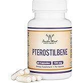 Pterostilbene Capsules Double Wood Supplements Review: Pros & Cons