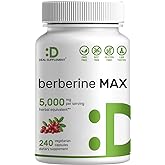 Berberine Supplement Serving Veggie Capsules Review: Pros & Cons