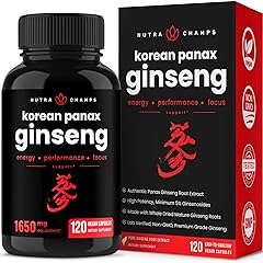 NutraChamps Korean Panax Ginseng 1000mg Review: Pros & Cons