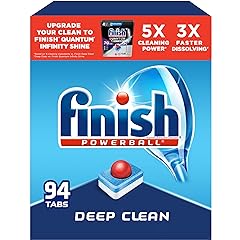 Finish Dishwasher Detergent Powerball Dishwashing Review: Pros & Cons