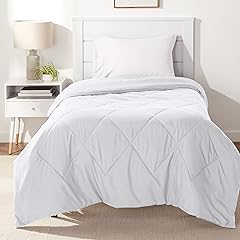 AmazonBasics Reversible Microfiber Comforter White Review: Pros & Cons