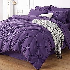 BEDSURE Purple Comforter Set Queen Review: Pros & Cons