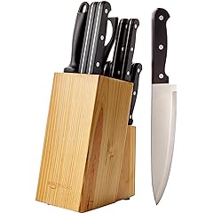 AmazonBasics 14 Piece Knife Block Set Review: Pros & Cons