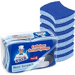 MR SIGA Non Scratch Cellulose Dual Sided Dishwashing Review: Pros & Cons