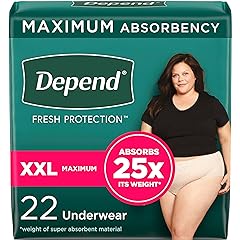 Depend Incontinence Underwear Disposable Absorbency Review: Pros & Cons