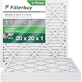 FilterBuy 20x20x1 Pleated filters produced Review: Pros & Cons