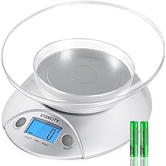 Etekcity Food Scale Bowl Digital Review: Pros & Cons